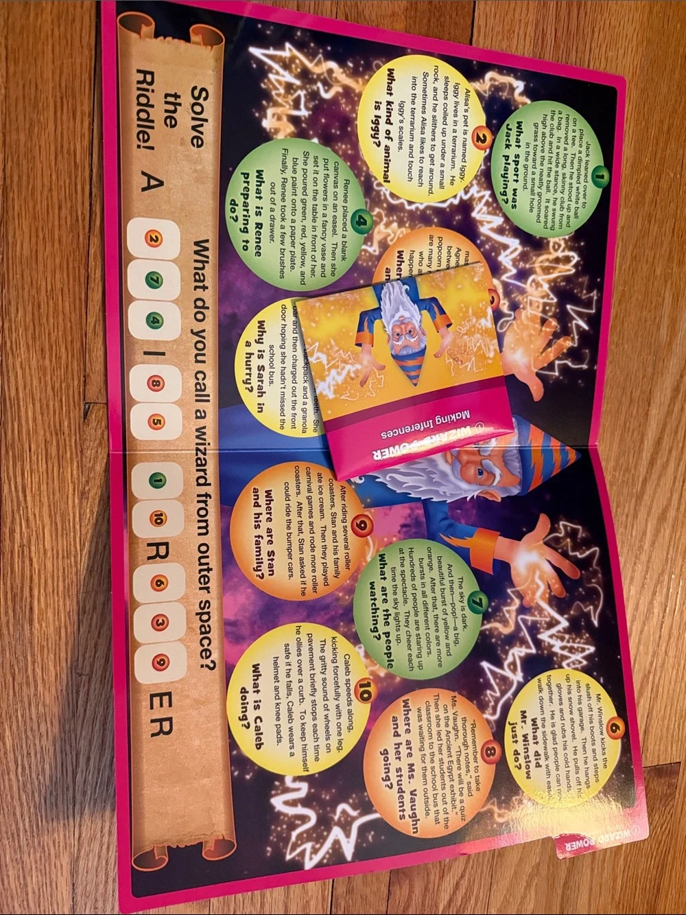 Lakeshore Reading Literature Folder Games - 4th and 5th grade